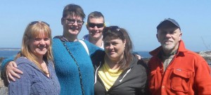 Heidi Pomerleau, Kim Bentley, Krisanne Baker, and Joel LeVasseur