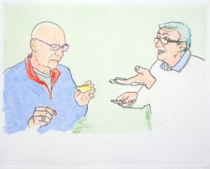 Marco and Lou and the Stinky Cheese 03_Monotype_7.75x10_image, 10.5x13.5 paper_2016_gs